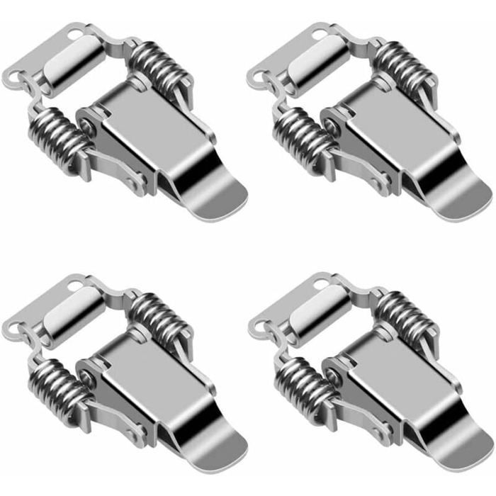 Lot De 4 Loquets De Porte MagnéTiques En Acier Inoxydable à Haute