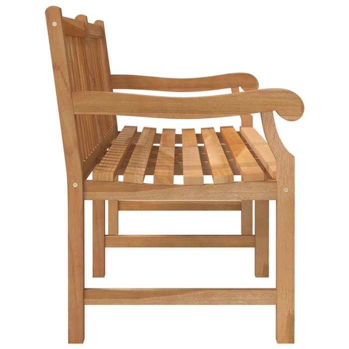 Sale 2026 Banc de jardin - BURKE - Banquette balcon - 150 cm - bois de teck massif BB313