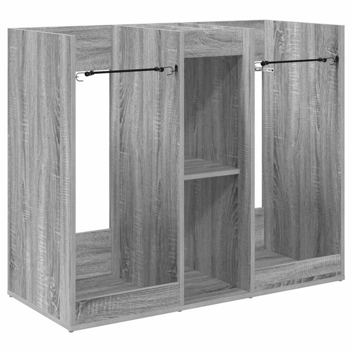 Armoire de rangement pour équipement de golf - vidaXL - Gris Sonoma - 102x45x855 cm - Grand espace de stockage