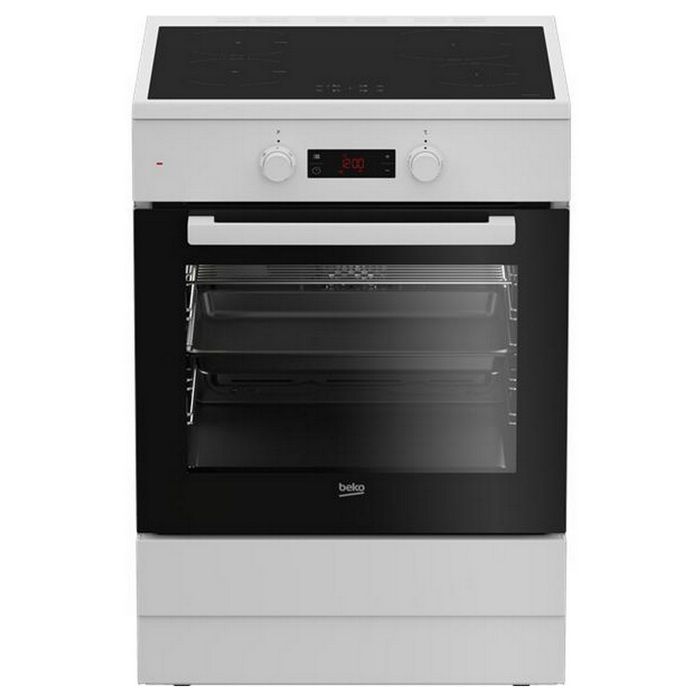 Cuisinière induction BEKO FBE69303MWC 72 4 foyers induction booster