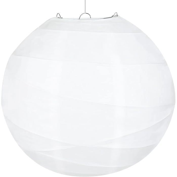 Lampion Lantern Abat Jour Papier Suspension Boule Papier Luminaire Chinoise pour Mariage Fête Diamètre 30 cm 30cm
