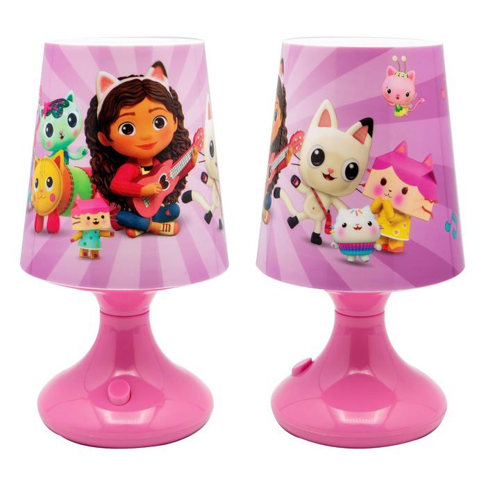 Lampe a poser Joytoy - 1 - Gabbys Dollhouse Mini abat-jour LED 7 x 8 cm