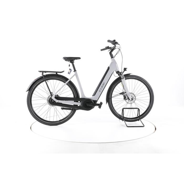 Vélo électrique - Cube Supreme Hybrid ONE - gris - Vélo électrique de ville - Bosch 500 Wh Reconditionné
