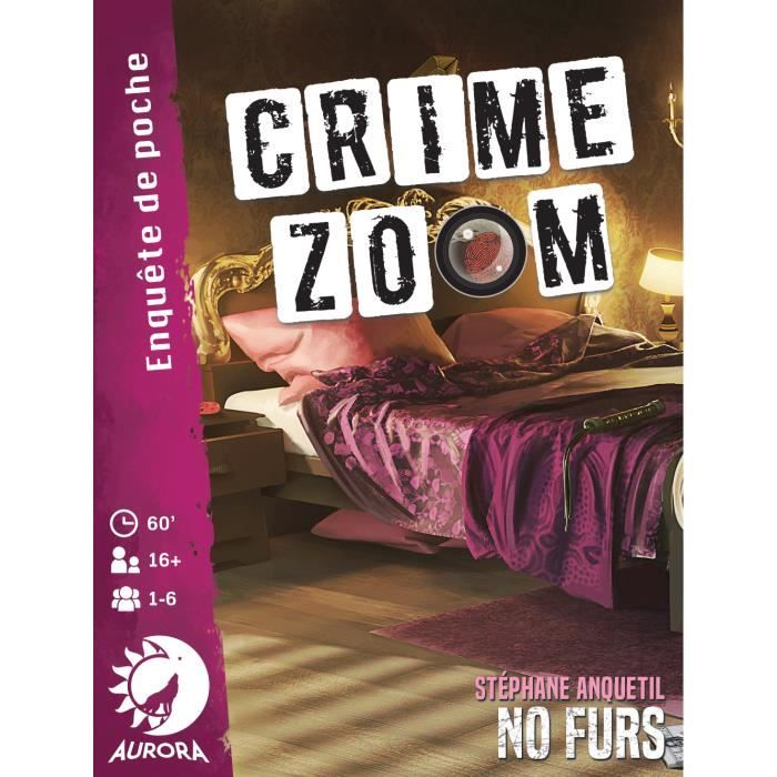 Crime Zoom : No Furs - Asmodee - Dès 62 ans