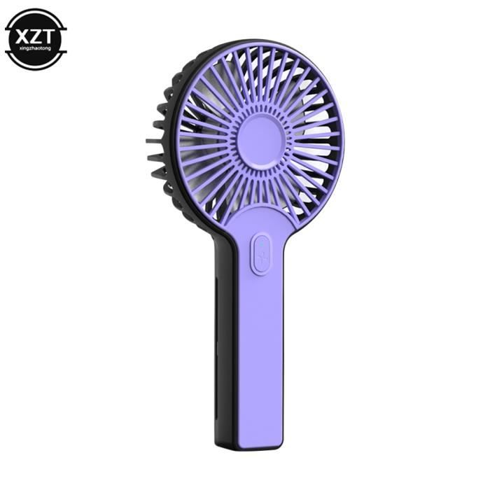 Mini Ventilateur, USB, Portable DianDI SQ2263, 5V, 2 Vitesse Rechargeable, Avec Son Design Mignon