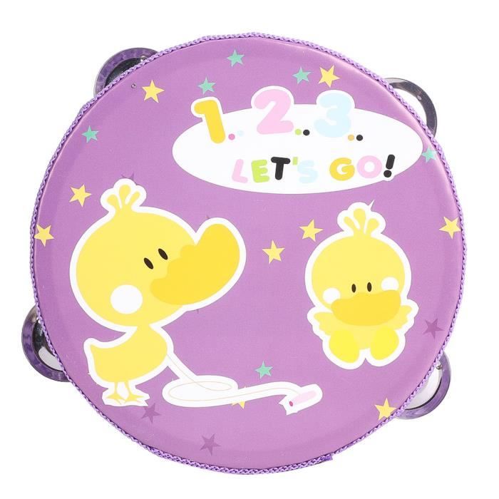 Instrument De Percussion En Bois Pour Enfant, Tambour D'agitation Pour