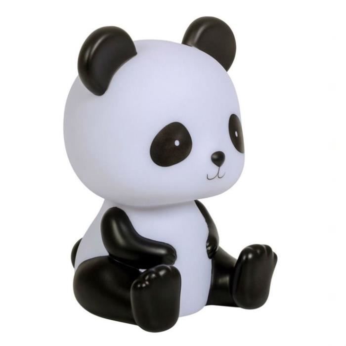 Panda Veilleuse Led Panda H19cm Noir Et Blanc A Little Lovely Company H 19cm L 13cm L 12cm Noir Cdiscount Puericulture Eveil Bebe
