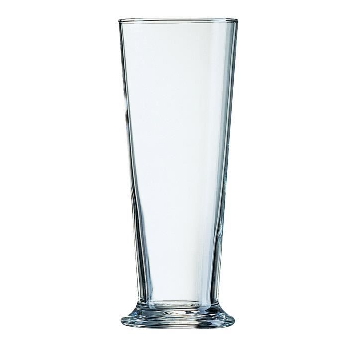 Set De 24 Verres Arcoroc Tube 300ml - Transparent - Lave-vaisselle Micro-ondes