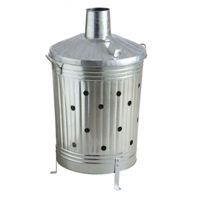 Composteur de jardin en métal galvanisé