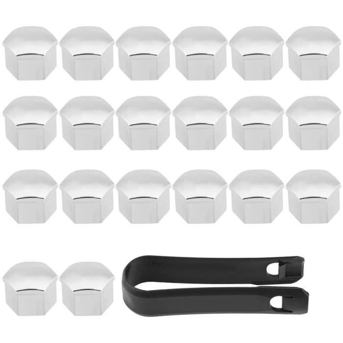 20 Boulons Voiture Alliage écrous de roue couvre 17mm CHROME pour Mercedes Classe E W212 20 Boulons Voiture Alliage écrous de roue couvre 17mm CHROME pour Mercedes Classe E W212