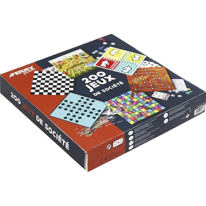 Ducale - Coffret 200 Jeux - Multijeux - Jeux De Société