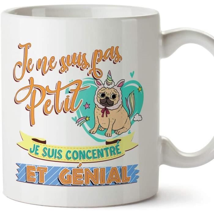 Mug Humour "Je Ne Suis Jamais énervée Seule" - Céramique, Création Bruhle (Neuf)