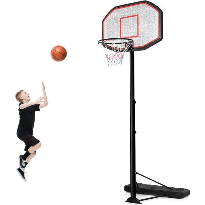 Panier de Basket-ball - V GEBY - Hauteur Réglable 192-237cm - Roues Panier de Basket-ball - V GEBY - Hauteur Réglable 192-237cm - Roues