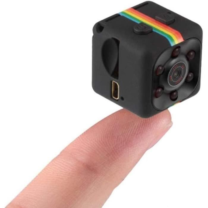 Mini caméra espion et de vision nocturne et de détection de mouvement, Hidden Cam HD 1080P, Home Cop Security Cam vidéo Enregis[667]