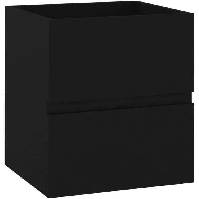 Armoire de Lavabo Armoire de Salle de Bain Toilette Meuble de Rangement