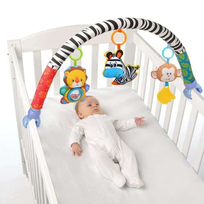 Acheter Porte-berceau bébé hochets jouets pour bébé 0-12 mois enfants boîte  à musique lit jouet carrousel Mobile enfant hochet jouet
