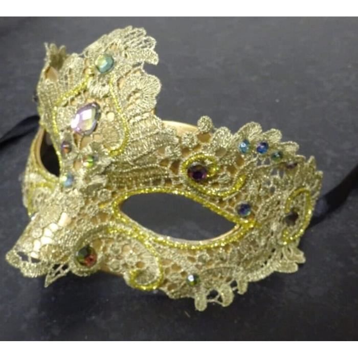 MASQUE VENITIEN NOIR ET OR | Grossiste Dropshipping