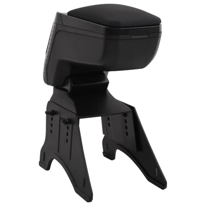 Accoudoir de voiture universel noir - ABS33 - Rangement supplémentaire ...