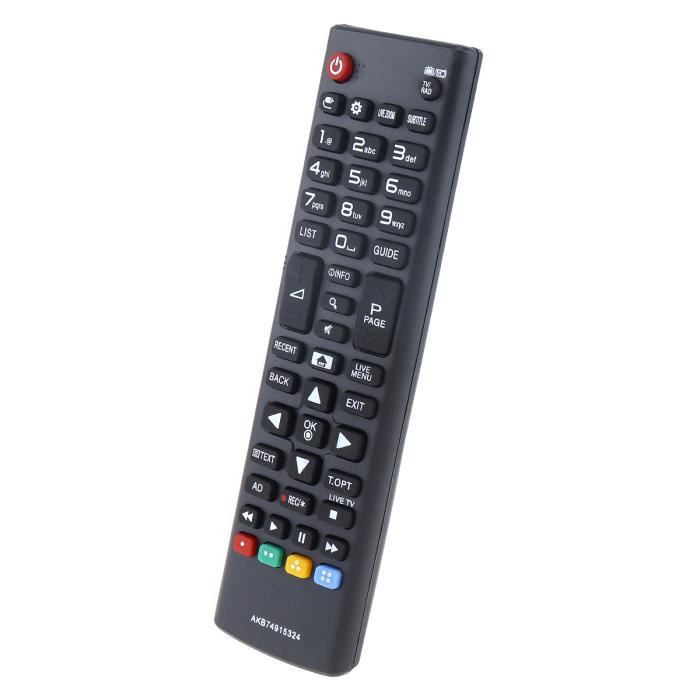 Nouvelle Remplacement Telecommande LG AKB74915324 pour LG LED LCD Smart TV 32LH590 32LH604 32LH6047 32LH604V 40UH630 Aucune Configuration Nécessaire