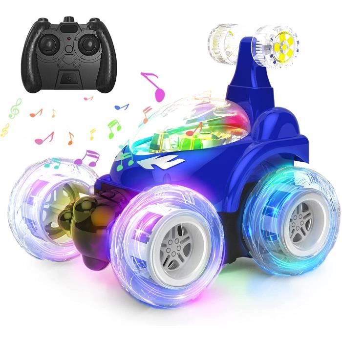 Lehoo Castle – Voiture Télécommandée F1 Pour Enfants Dès 3 Ans – Avec Lumières LED, Musique Et Pop-up De Pilote – RC Car Garçon 3-4 Ans