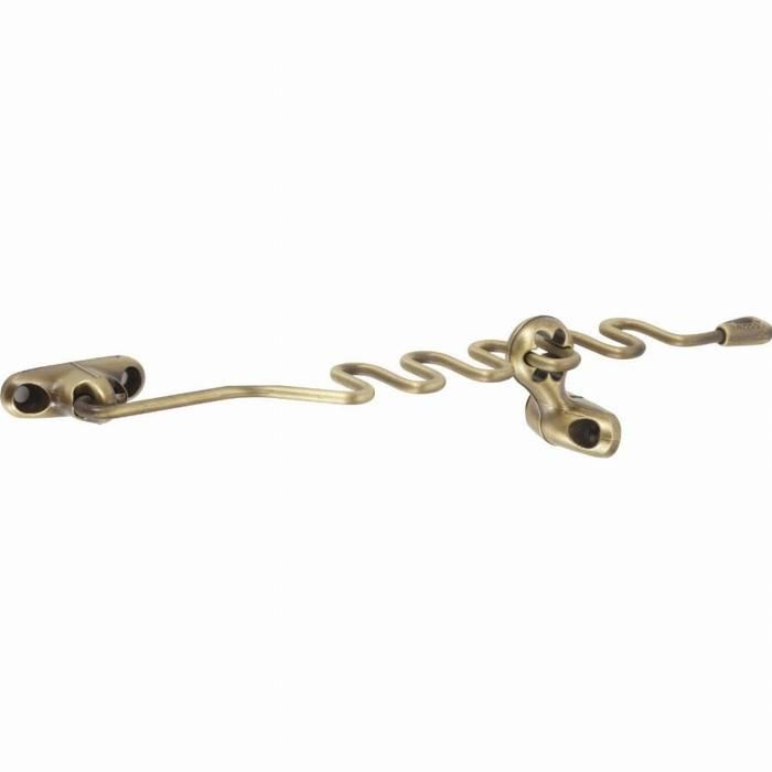Entrebaîlleur SAIRPENTIN pour fenêtre simple ou double battant couleur bronze - SOCONA - E3