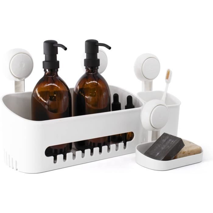 1 Porte-Savon Protector Et Classic Edition Avec Aimant 100% Inoxydable, Sans Perçage, Avec
