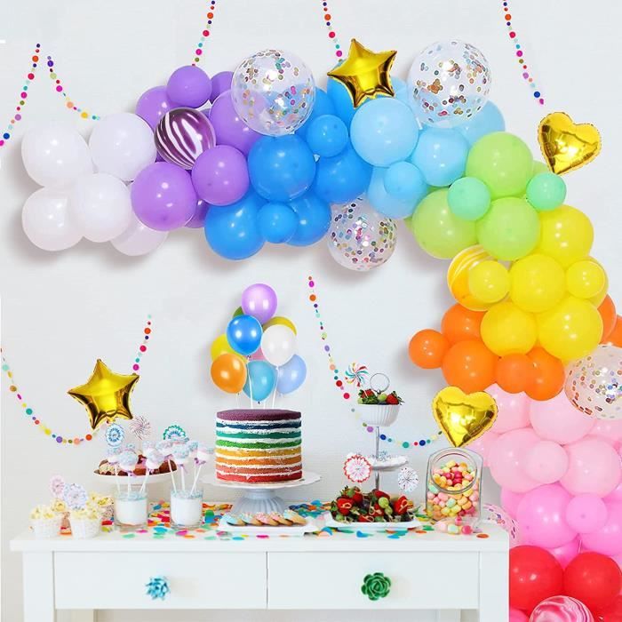 Arche Ballon Arc en Ciel Tuto DIY Blog Sweet Party Day