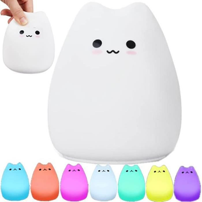 Veilleuse Poulpe Bébé LED Silicone