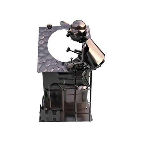 Steelman24 I Figurine En Métal Enseignant Avec Bureau