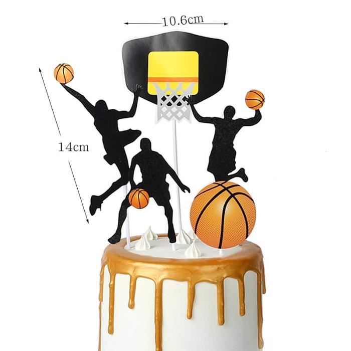 Decoration De Gateau Pour Joueur De Basket Ball Decoration Pour Fete D Anniversaire Pour Bebe Decorat Modele 3 Hydgzsc Cdiscount Maison