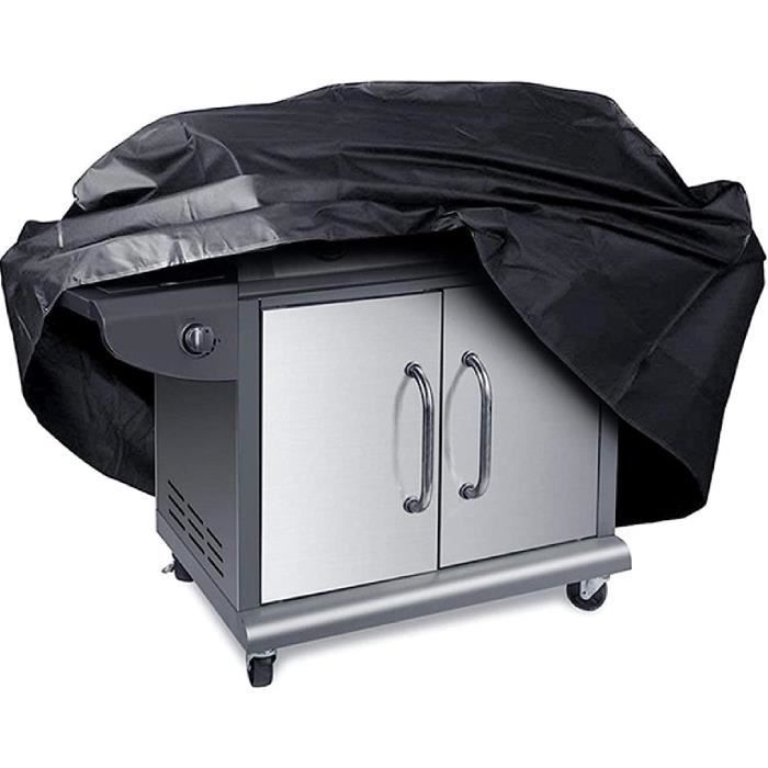 Housse De Barbecue,résistante En Tissu Oxford Imperméable Et Coupe-Vent