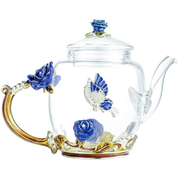 Chauffe-théière En Coton à Fleurs - Housse Isolante Pour Théière, Cafetière, Protection Contre La Poussière - 8