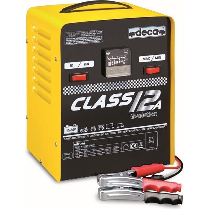 DECA Chargeur de Batterie 12-24 Volts - 140 Amp/h - Cdiscount Auto