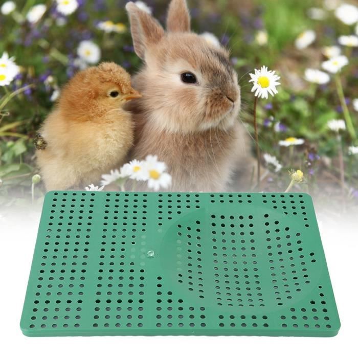 Comparer les prix de Cage de lapin - Qiilu - Tapis de protection - Matériau PP - Confortable - Antidérapant