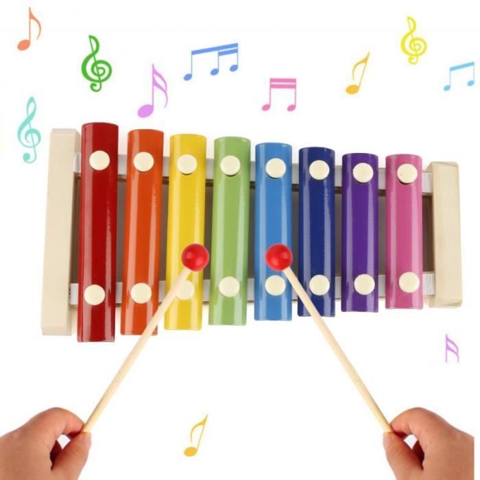 Instruments de musique pour enfants - Xylophone + Flûte à bec - Instrument  Jouets en