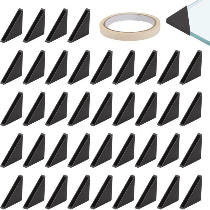 Protections D'angle En Verre - Lot De 50 - Épaisseurs 4/5/6/8/10 Mm - Pour Coins De Tables, Vitrines, Meubles