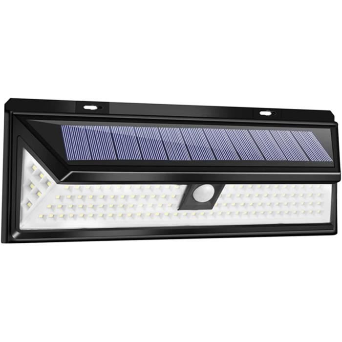 Lampadaire Solaire Mural 1200W – Capteur Mouvement – IP65 étanche – Moderne