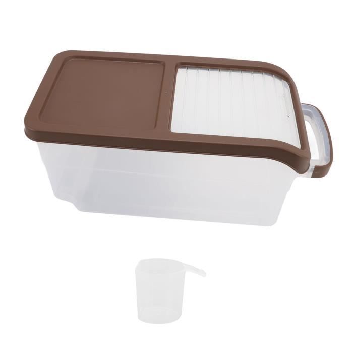 Boîtes De Rangement Alimentaires Hermétiques – Transparentes, Plusieurs Tailles (600 Ml à 1500 Ml) – Pour Riz, Pâtes, Céréales - 3