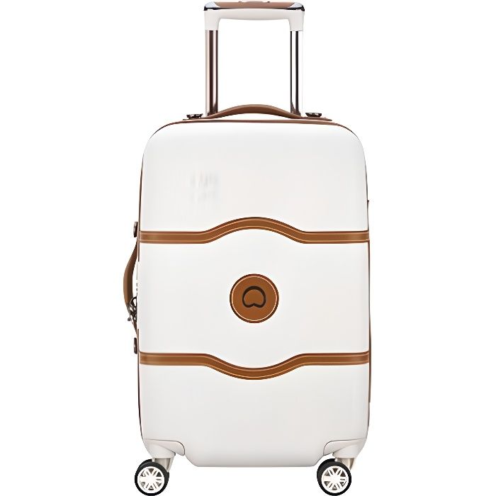 DELSEY Valise trolley cabine rigide Angora taille S V