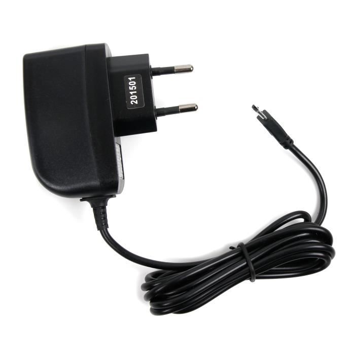 Chargeur secteur (2 amp) pour Vtech Kidizoom Flix appareil photo enfant  rose ou bleu - micro USB, par DURAGADGET - Cdiscount Informatique