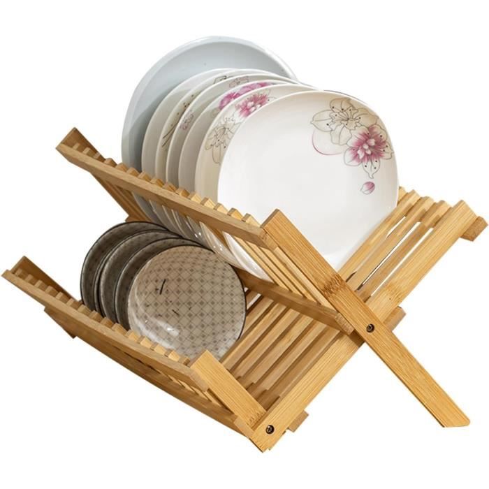 Égouttoir à Vaisselle Évier De Cuisine Plaque De Plat Support De Séchage Porte-couverts