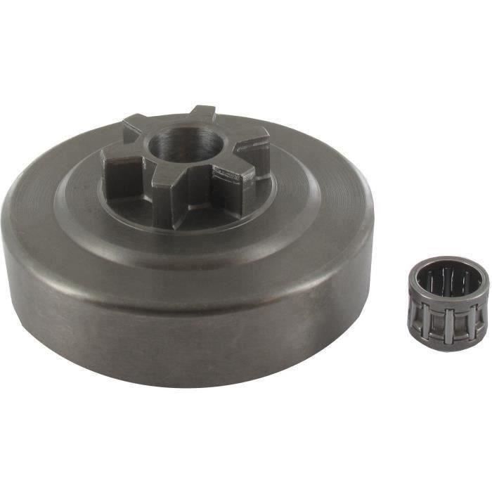 Pignon étoile 3/8 LP - 6 dents pour machines POULAN modèles 210, 221, 230, 237, 260, 502, 524, 550, 