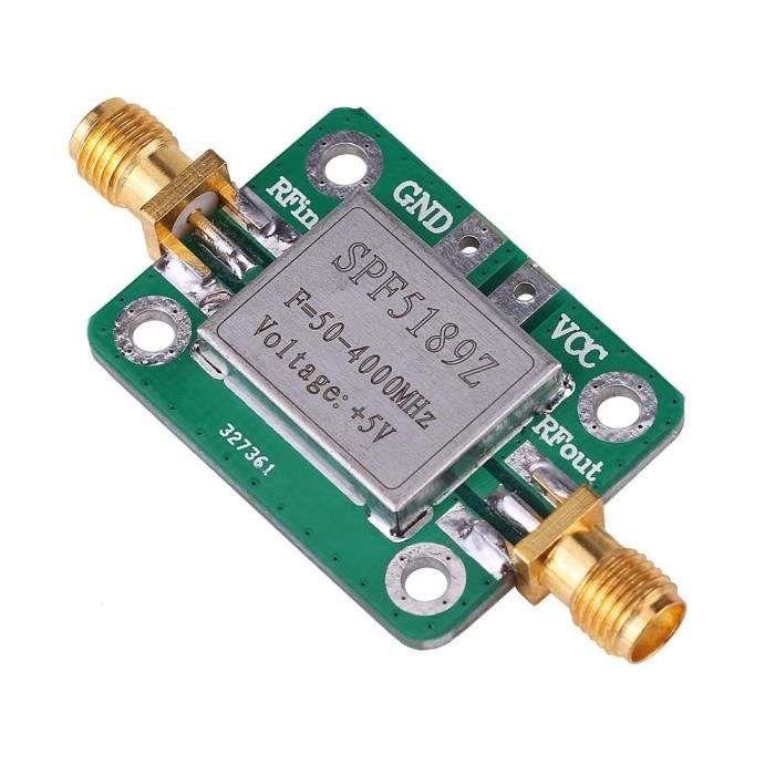 TZT-Amplificateur à Faible Bruit LNA 0.02-6GHz, Préamplificateur