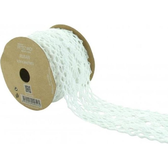 vendu au mètre Argent Noël Paillettes Ruban Wired côtés largeur 25 mm