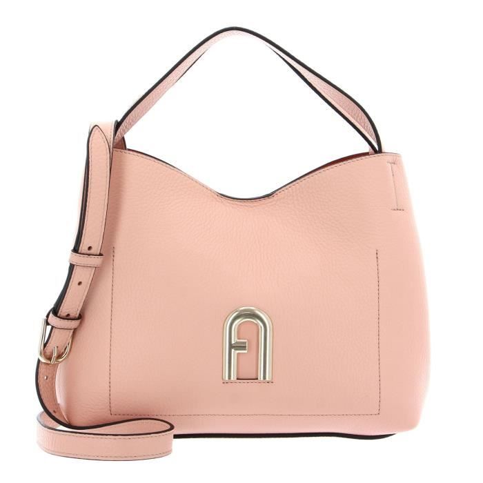 Sac à Main FURLA Sfera Hobo S - Couleur Chianti (violet), 100% Cuir, Bandoulière Ajustable - Neuf Avec étiquettes