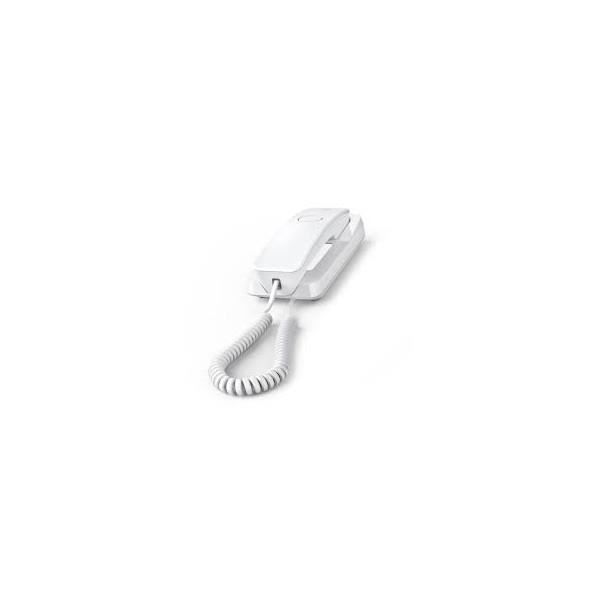 Gigaset Desk 200 Téléphone analogique Terminal avec connexion par c�âble 1 entrées Blanc Le GIGASET DESK 200 TÉLÉPHONE BLANC est