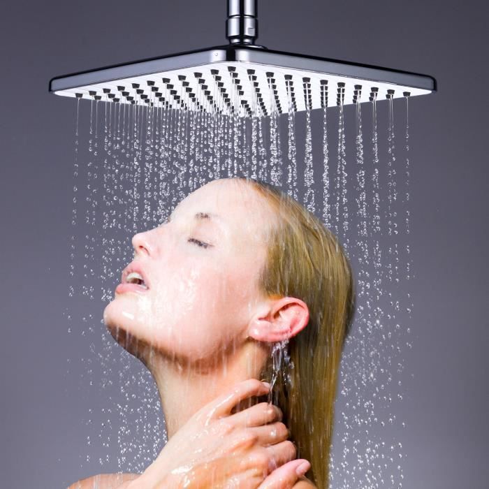 Pommeau de douche 8 pouces avec pommeau de douche color/é /à LED Shower Head