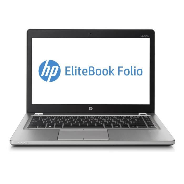HP EliteBook Folio 9470m Intel® Core™ i5 de 3eme génération 1 8 GHz 35 6 cm (14) 1366 x 768 pixels 4 Go