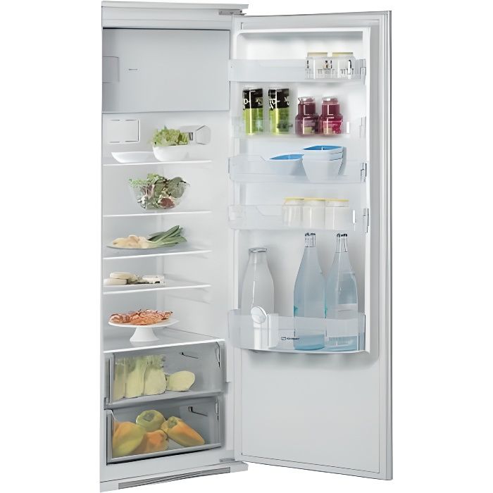 Réfrigérateur 1 porte INDESIT INSZ18011 - Intégrable - 292L - Froid statique - Glace et eau