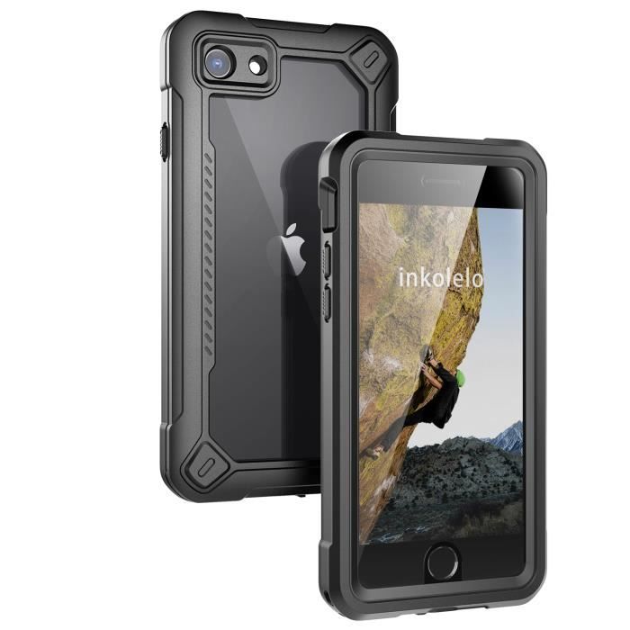 Coque étanche Et Antichoc Pour IPhone SE 2020/2022, IPhone 8 Et IPhone 7 Plus - Transparente
